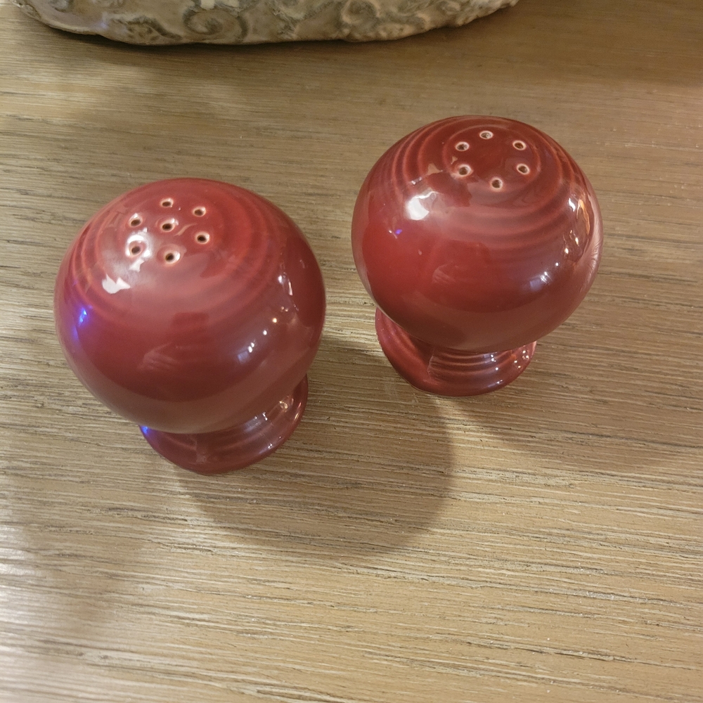 Fiesta Ceramic Salt and Pepper Shaker Set